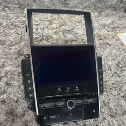2015 Infinity Q50 Navigation Radio Screen Auto Part