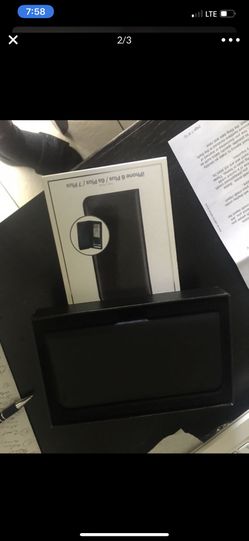 Leather Fold IPhone 6s Plus case