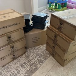 DVD CD cases (lot of 500+) 