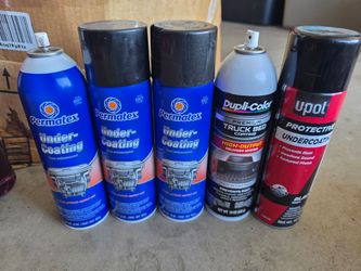 Undercoating Spray Cans Bundle – 5 Cans