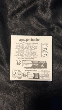 Amazon Basics 128 GB Ultra Fast USB 3.1 Flash Drive
