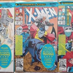 Uncanny X-Men set of 3 all NM 9.6 #294, #295, #296 all in sealed bags