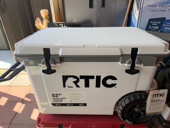 RTIC 52 quart wheeled cooler
