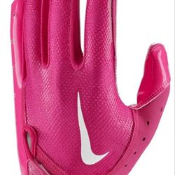 Brand New Nike Vapor Jet Gloves Triple Pink White Youth Kids Sizes Small, Medium, Large
