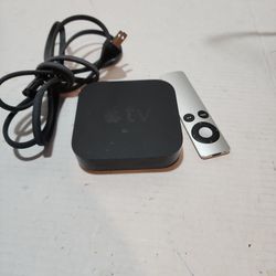 Apple TV 3rd Generation HD Media Streamer Device (Model A1469) with Apple Remote