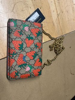 Gucci handbag double G strawberry