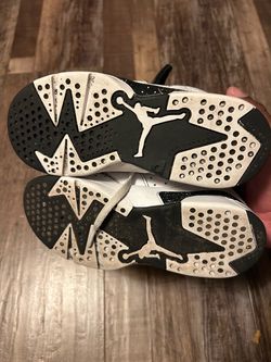 Jordan black and white size 12c $45 obo