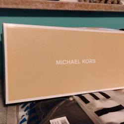 Women's Michael Kors Slides Black Or Silver Women's Size 8 Both Brand New In Box $25 Each