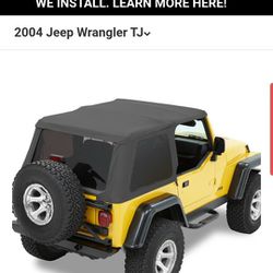 Jeep Wrangler TJ Soft Top