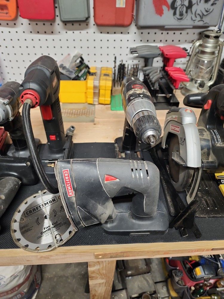 Craftsman Volt Cordless Power Tool Set