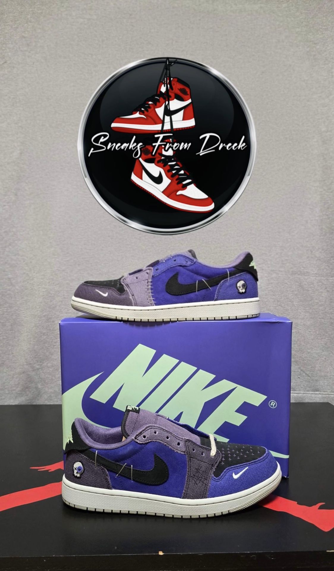 Nike Air Jordan 1 Low Zion Williamson Voodoo Alternate Men Sz 11