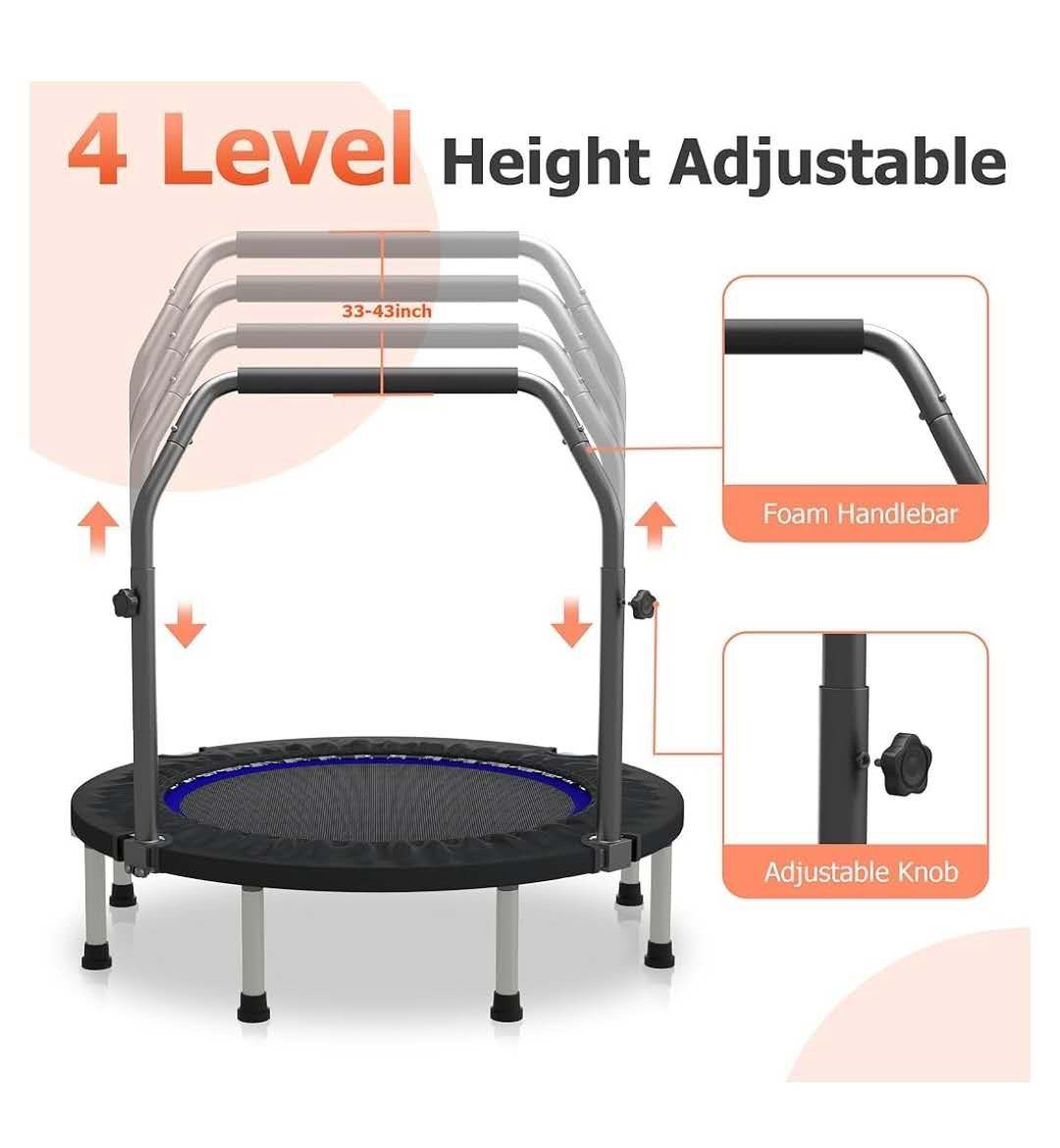 48" Mini Trampoline