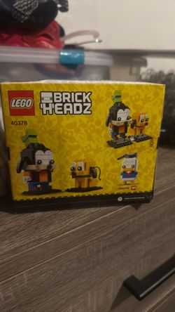 Lego Brick Headz Disney Pluto and goofy