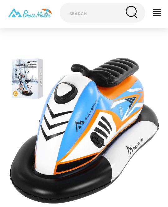 Inflatable Snowmobile 