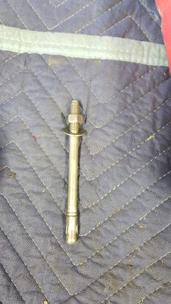 Hilti wedge anchors 3/8 x 5 stainless steel
