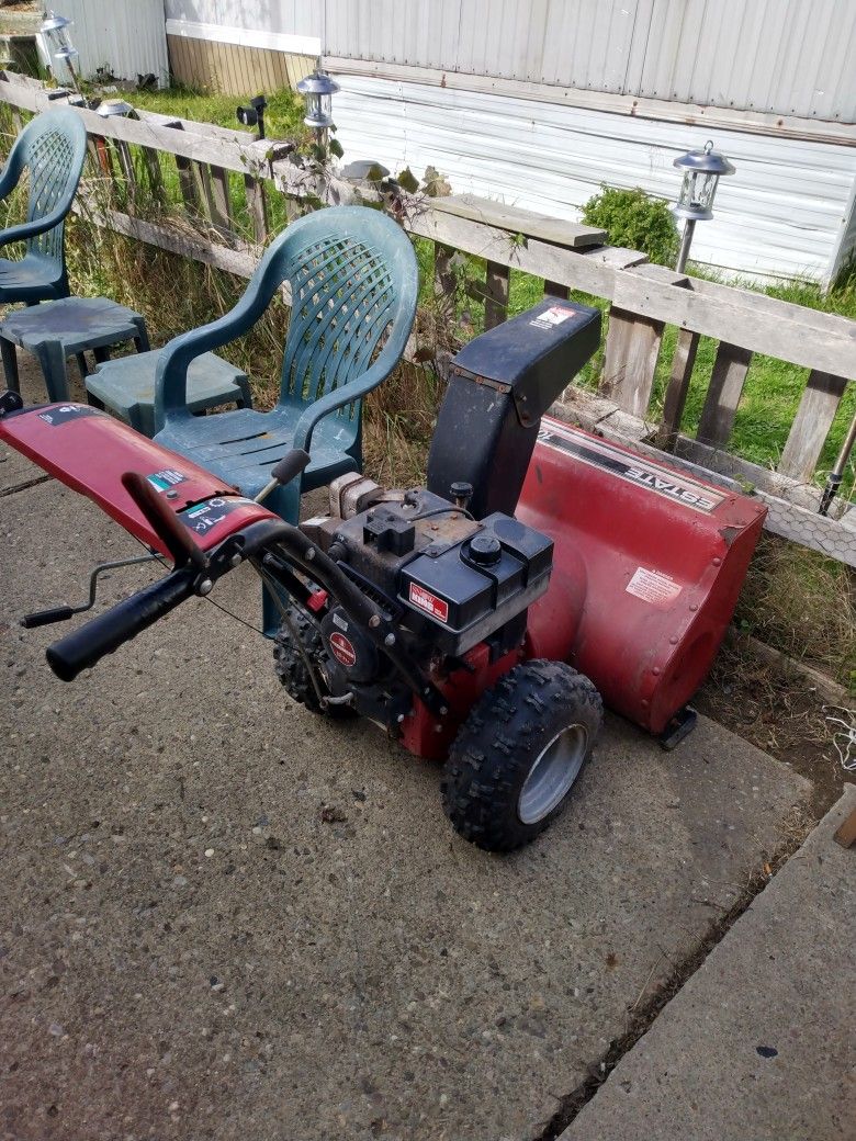Estate By Murray Snowblower Tecumseh 10 Horse Snow King Engineered