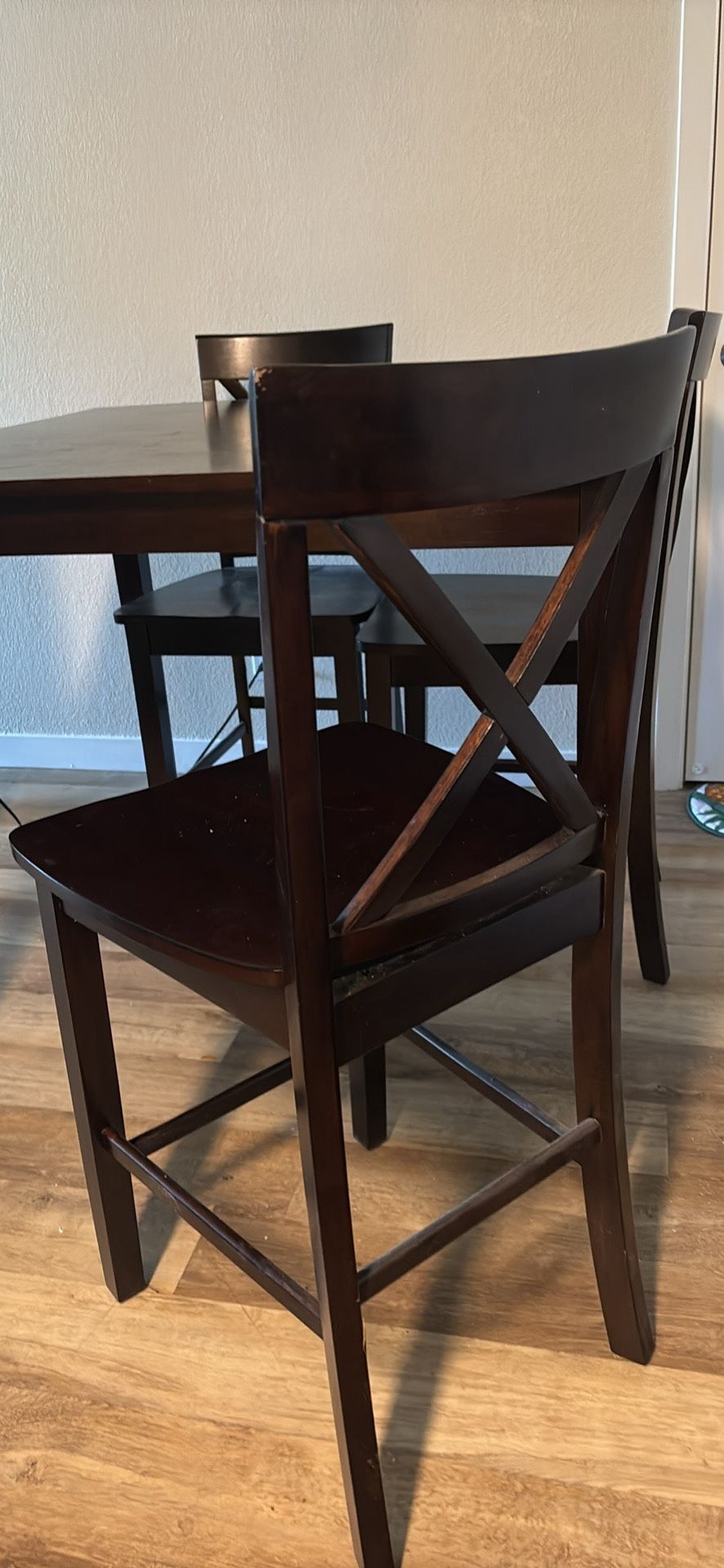 Dining Room Table and Four Chairs