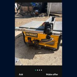 DeWalt 10" Table Saw 