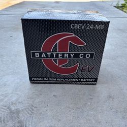 Continental CBEV-24-M8 12V 85Ah AGM Group 24M Battery – Deep-Cycle EV/Utility Fit