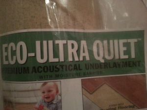 Eco Ultra Quiet Premium Acoustical Underlayment For In San Eco Ultra Quiet Premium Acoustical Underlayment For In San