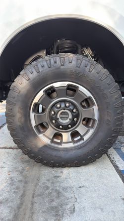 F250 tremor wheels and tires