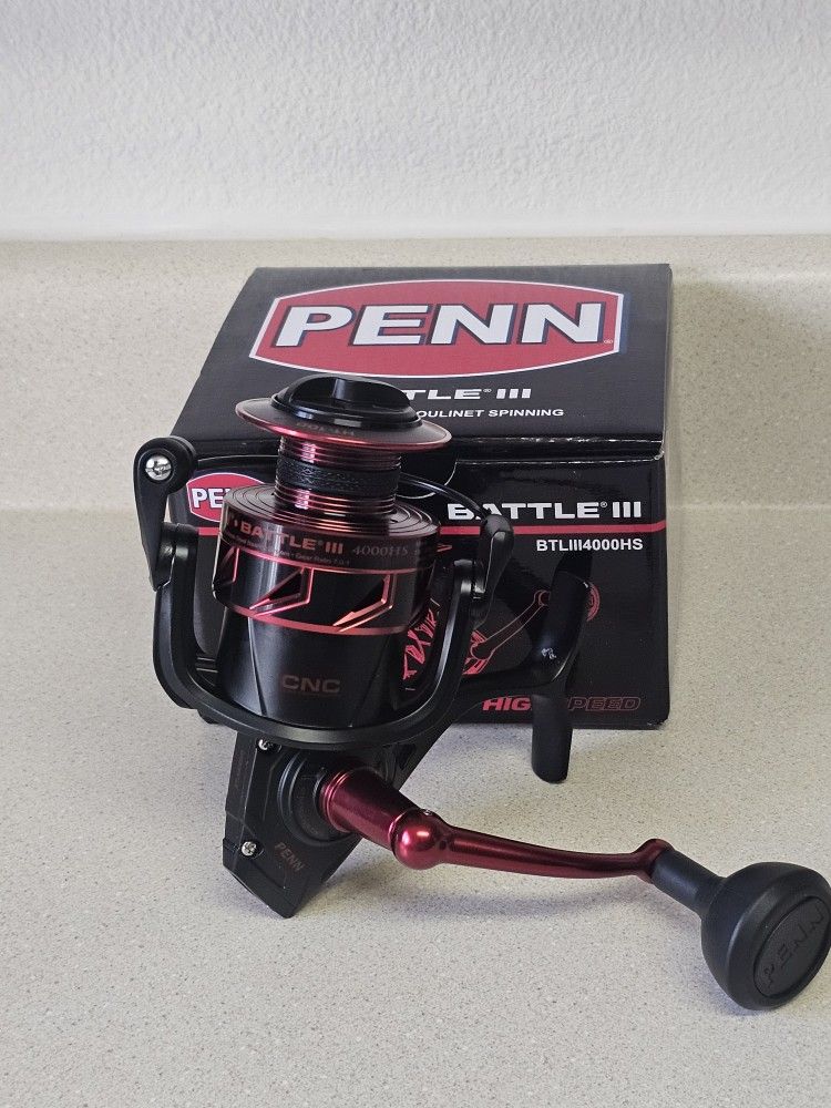 Penn Battle lll BTLlll4000HS High-Speed Spinning Reel