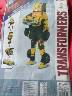 Transformer Costume size 8/10
