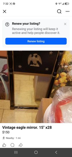 Antique mirror