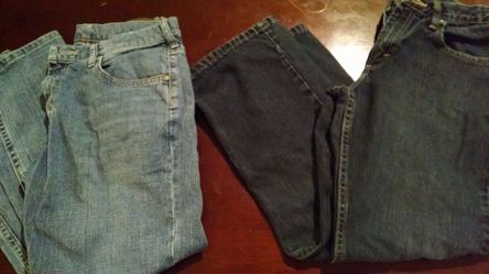 Boys size 16 and 16 Husky jeans