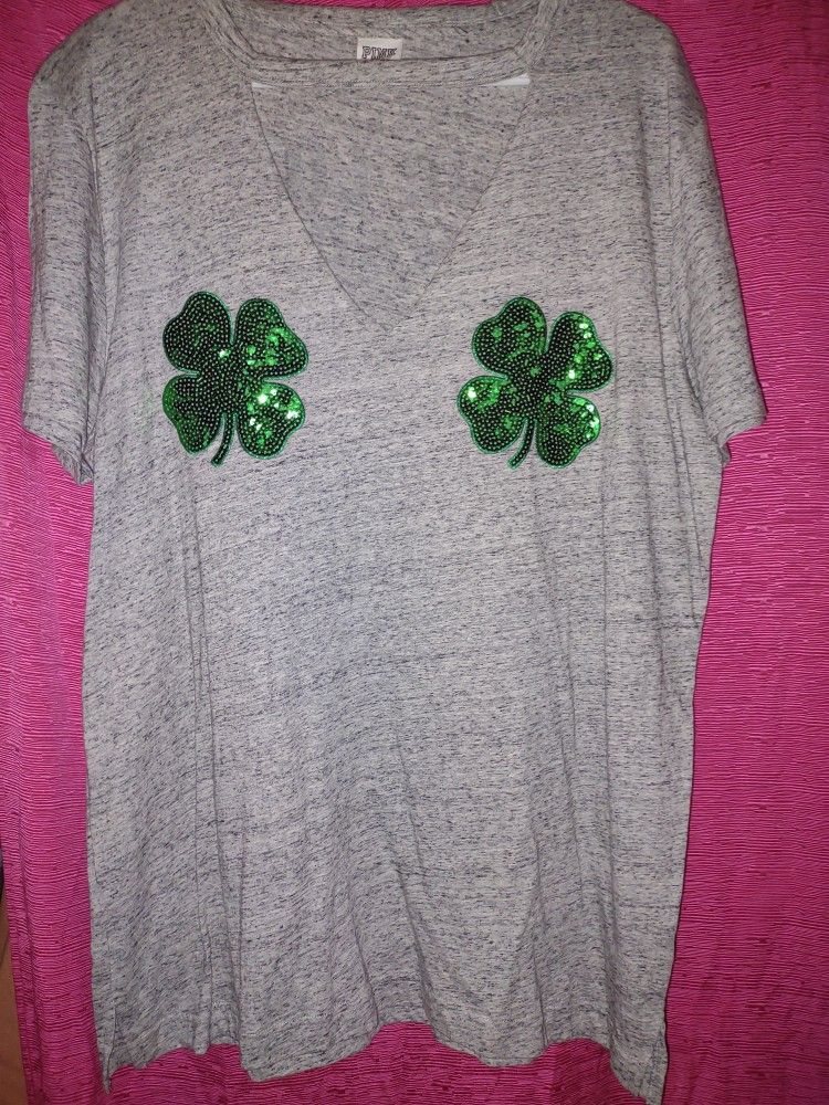 Victoria secret shamrock shirt cheap