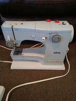 Vintage Elna Sewing Machine made in Switzerland 