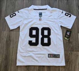 YOUTH LAS VEGAS RAIDERS STITCHED FOOTBALL JERSEY