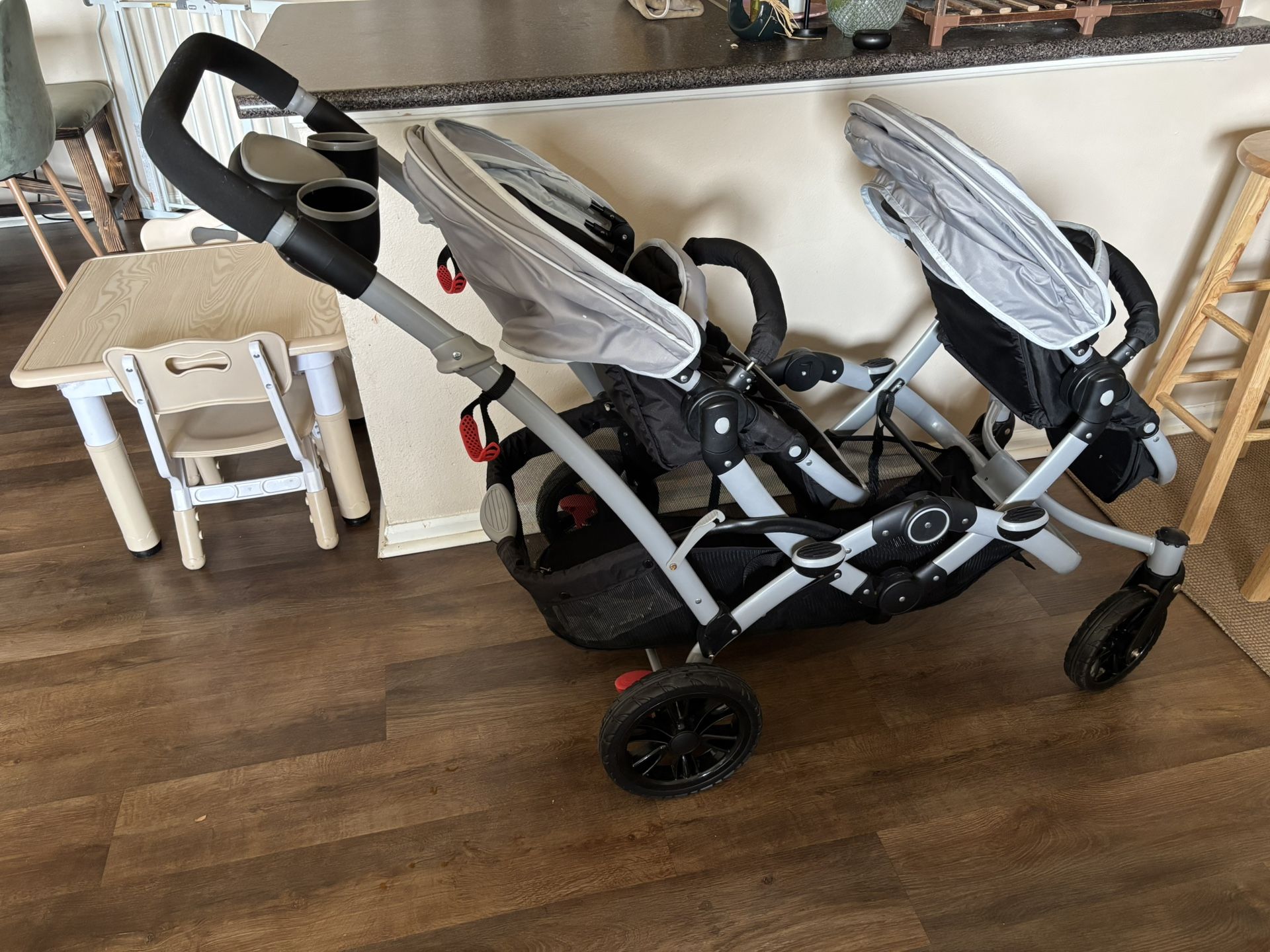 Double Stroller (open Box Never Used)