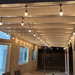 Outside patio lights