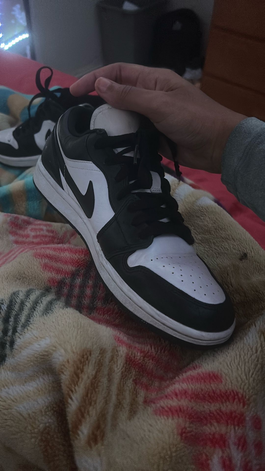 Air Jordan’s 1 Low Black And White
