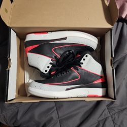 Air Jordan 2 Retro Balck Infrared 