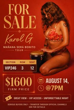 Karol G Tropicoqueta Tour