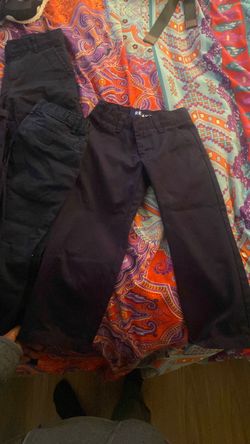 Navy kid school uniform pants / shorts 4t/5t