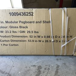 Pegboard/Shelf