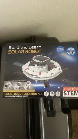 Build and Learn Solar Robot