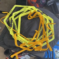 Agility Hurdles And Hexagons