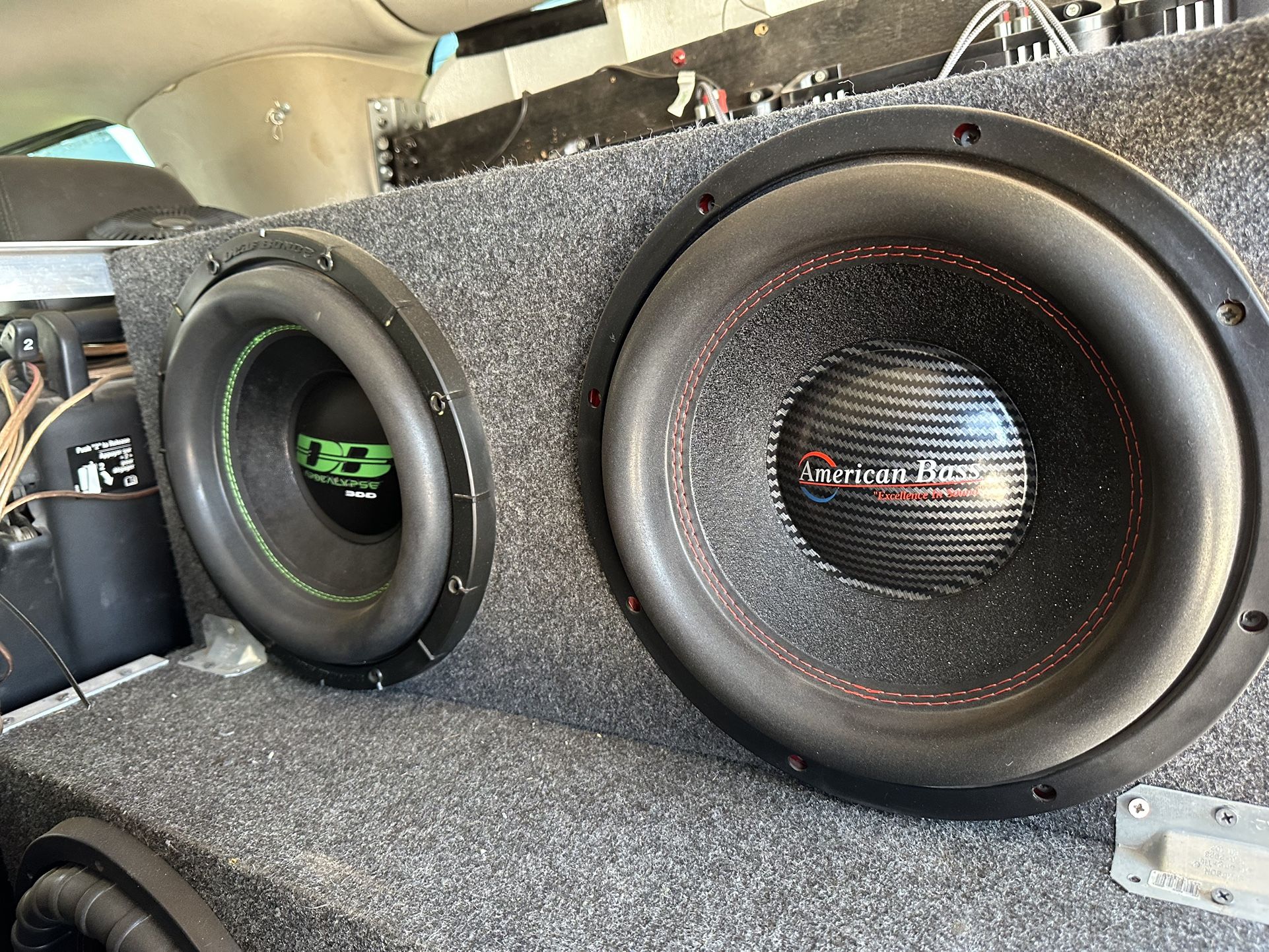 12” Competition Subwoofer 4000w 1:1 Ohm Powerful
