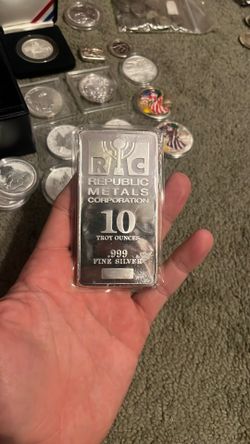 10 Ounce Silver Bar
