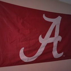 Alabama Football Flag