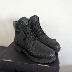 Timberland Woven Boots Size 10