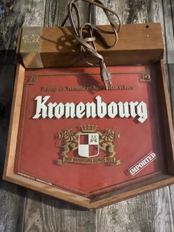 Kronenburg Bar Light, Rare 