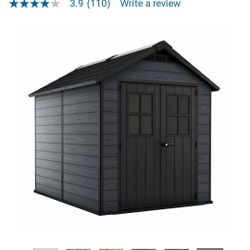 Keter Newton Large 7.5'x9' Premium Outdoor Storage Shed