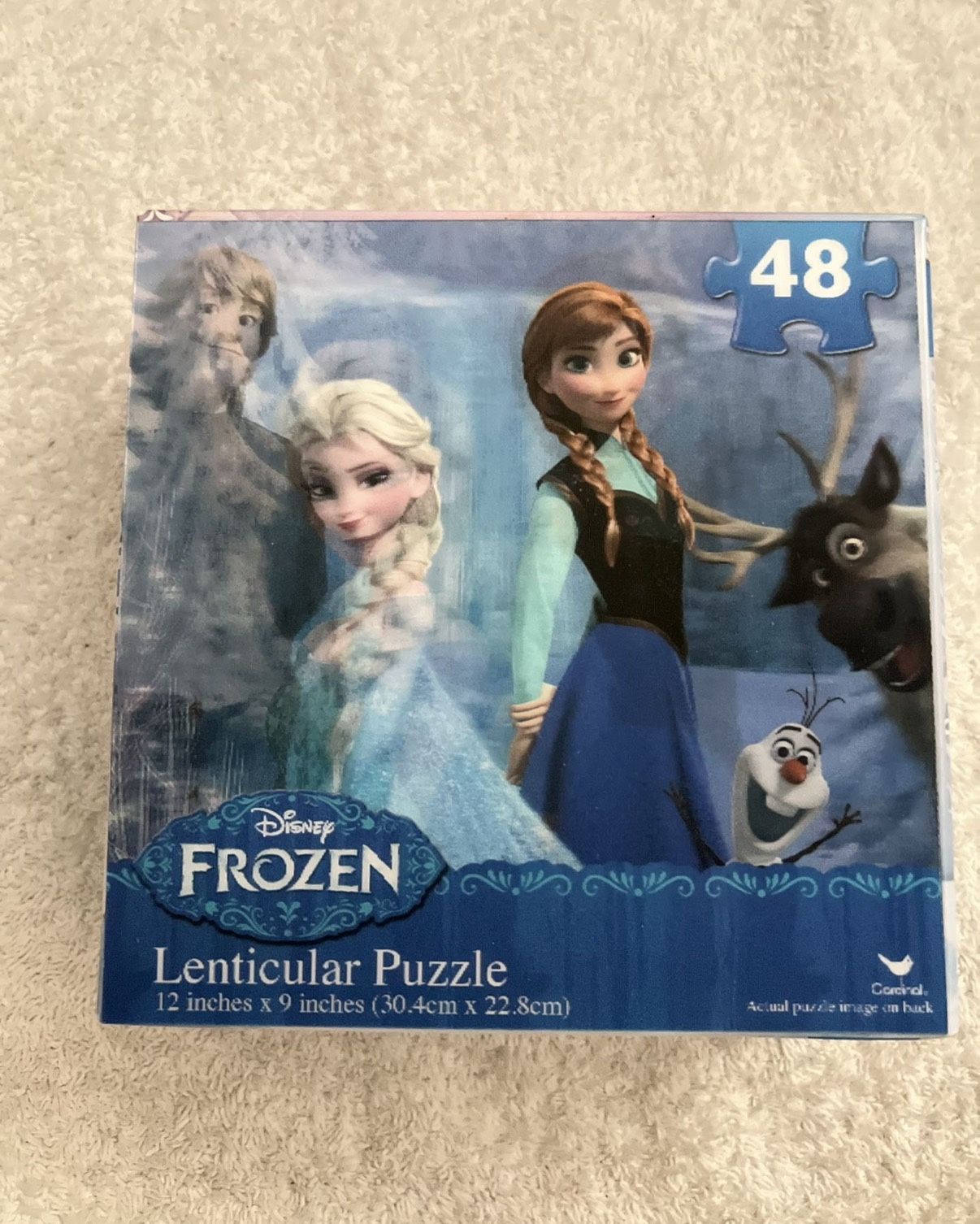 Frozen Jigsaw Lenticular Puzzle Compete