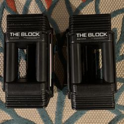45 Pound PowerBlock Adjustable Dumbbells