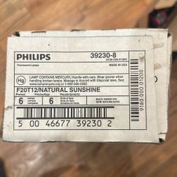 Philips Fluorescent Lamps New 6 Pack